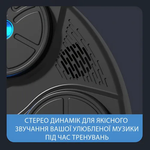 Боксерська мішень з RGB-підсвіткою і музикою — 350 мм, Bluetooth, LED-дисплей - фото 6