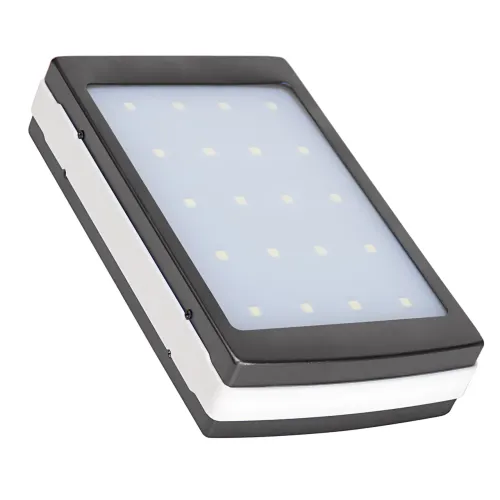 Металевий POWER BANK 90000mah (реальний 4800) із сонячною зарядкою і яскравим LED-ліхтариком - фото 6
