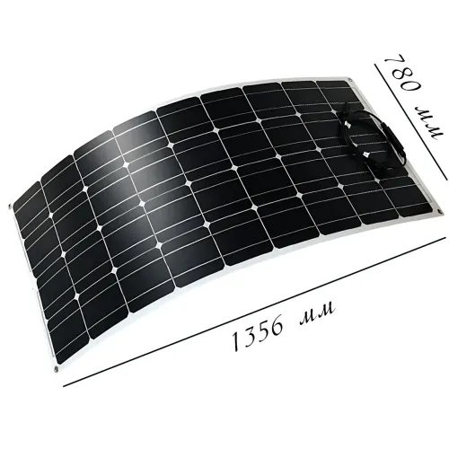 Гнучка монокристалічна панель 200W, портативна сонячна панель Flexible panel 200W, 780 х 1356 х 2.6 мм - фото 8