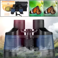 Водостойкий универсальный бинокль Binoculars 60X60 для охоты и рыбалки, двухтрубный бинокль в чехле