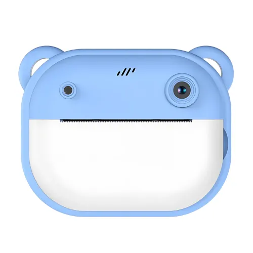 Детская цифровая камера мгновенной печати Children's Printing Camera Y600, 2 камеры, детская камера, розовый Голубой - фото 2