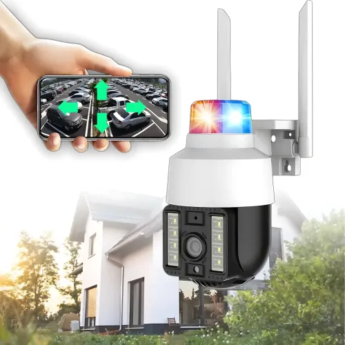 Wi-Fi  PTZ​​​​​​​ Камера видеонаблюдения A15-4G IPC-Q15 v380pro 3 Мп для улицы с управлением через телефон - фото 6