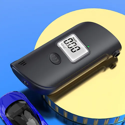 Алкотестер LCD AND HA-170 с фонариком, 0-200 мг/100 мл, полупроводниковый датчик, питание от 3 батареек АА - фото 9