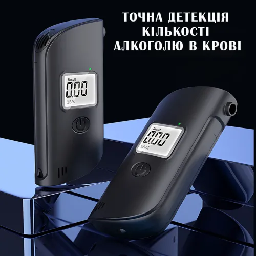 Алкотестер LCD AND HA-170 с фонариком, 0-200 мг/100 мл, полупроводниковый датчик, питание от 3 батареек АА - фото 5