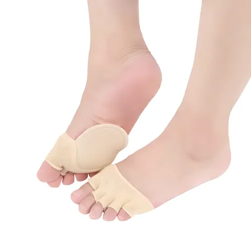 Ортопедичні напівноски для стоп Five-Finger Invisible Socks AND1017, роздільники пальців, шкарпетки від мозолів - фото 6