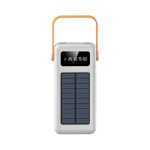 Повербанк AND YM-635CX на солнечной батарее 50000 mAh с USB и встроенными кабелями - фото 2
