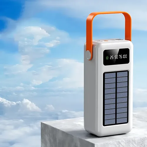 Повербанк AND YM-635CX на солнечной батарее 50000 mAh с USB и встроенными кабелями - фото 7