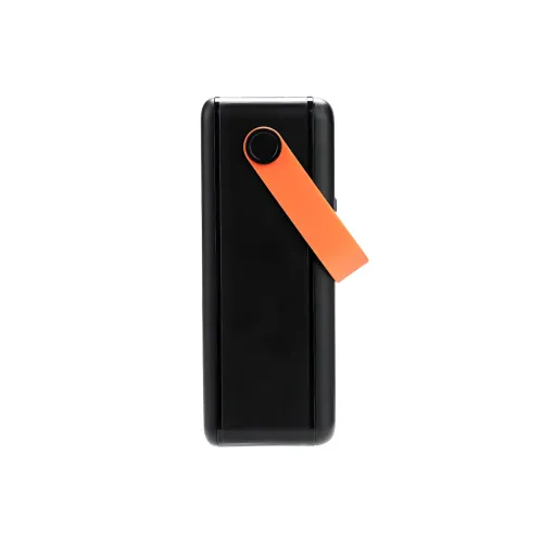 Портативное зарядное AND YM-639CX на солнечной батарее, power bank 120000 mAh с USB и встроенными кабелями Черный - фото 7