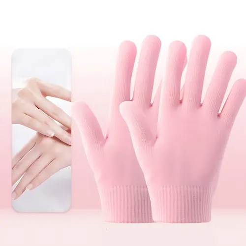 Косметические увлажняющие перчатки Spa Gel Gloves с гелевой пропиткой, СПА-перчатки - фото 7