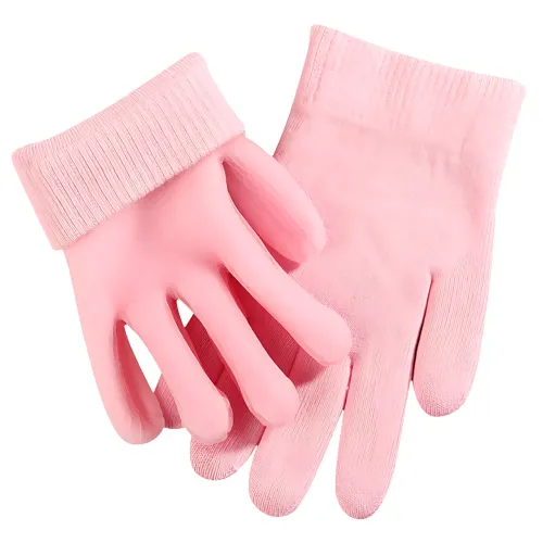 Косметические увлажняющие перчатки Spa Gel Gloves с гелевой пропиткой, СПА-перчатки - фото 8