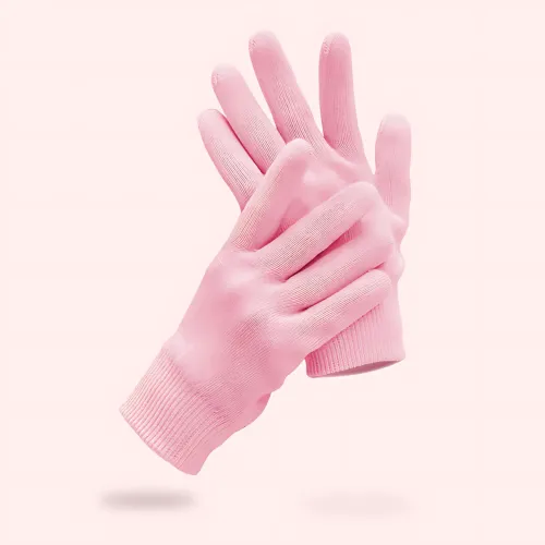 Косметические увлажняющие перчатки Spa Gel Gloves с гелевой пропиткой, СПА-перчатки - фото 2