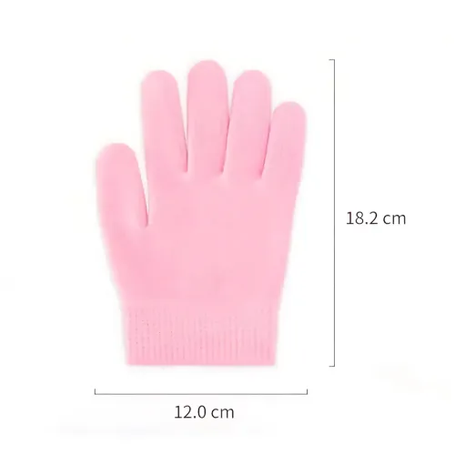 Косметические увлажняющие перчатки Spa Gel Gloves с гелевой пропиткой, СПА-перчатки - фото 9