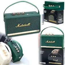 Портативная колонка MARSHALL l Killburn W4 – 5 Вт, Bluetooth 5.1, FM-радио, TWS, до 5 часов работы Зеленый