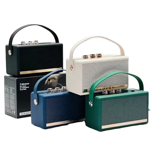 Портативная колонка MARSHALL l Killburn W4 – 5 Вт, Bluetooth 5.1, FM-радио, TWS, до 5 часов работы Красный - фото 4