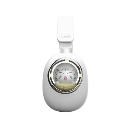 Детские беспроводные наушники ST862 A.B.C.D с Led-подсветкой, наушники TOY IN A CAPSULE Голубой - фото 4