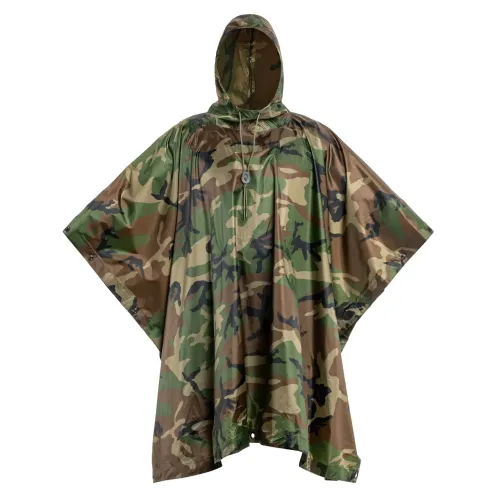 Дощовик Raincoat AND-1, накидка від дощу 3 в 1: плащ намету пончо, 200 х 150 см, камуфляж - фото 9