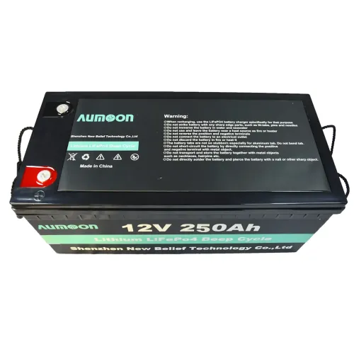 Аккумуляторная батарея AUMOON LiFePO4 12.8 В 250 Ач 3.20 кВт с Bluetooth и BMS для ИБП и солнечных систем - фото 3