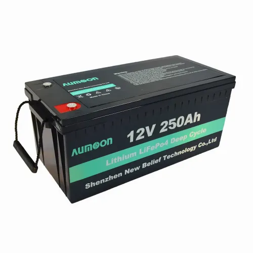 Аккумуляторная батарея AUMOON LiFePO4 12.8 В 250 Ач 3.20 кВт с Bluetooth и BMS для ИБП и солнечных систем - фото 2