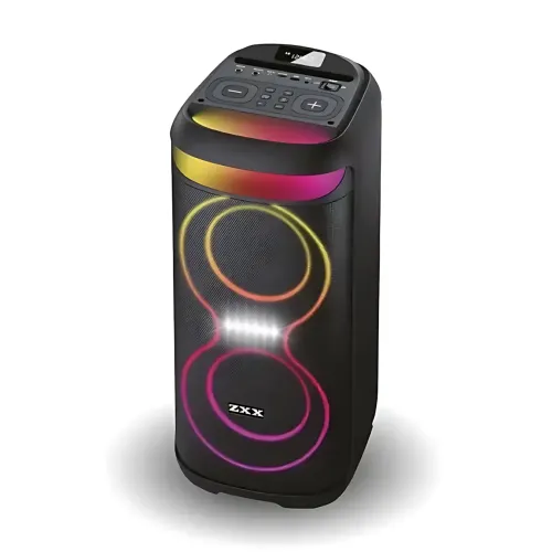 Музична колонка  ZXX-5505, переносний караоке динамік 6,5, 40 Вт, USB/TF/FM/BT/MIC/AUX, 60х27х30см - фото 3