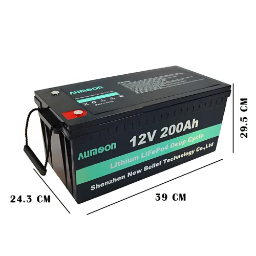 Аккумуляторная батарея AUMOON LiFePO4 12.8В 200Ач 2.56кВт с Bluetooth и BMS для ИБП и солнечных систем - фото 10