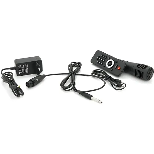 Портативная музыкальная колонка ZXX-7373, динамик 12'' 400 Вт, USB/SD/FM/BT/MIC/ДК, 53х35х28см - фото 10