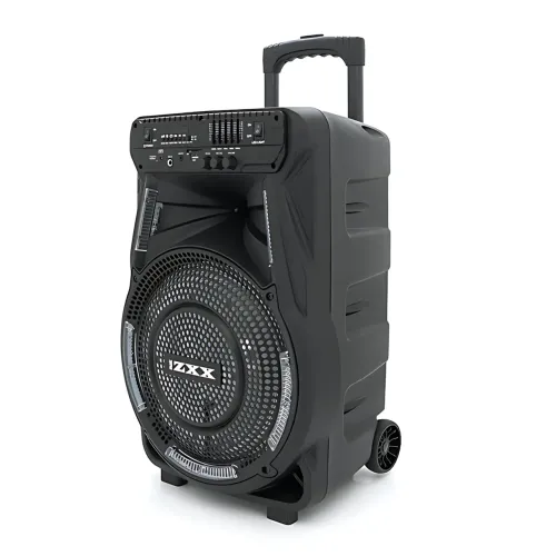 Портативная музыкальная колонка ZXX-7373, динамик 12'' 400 Вт, USB/SD/FM/BT/MIC/ДК, 53х35х28см - фото 4