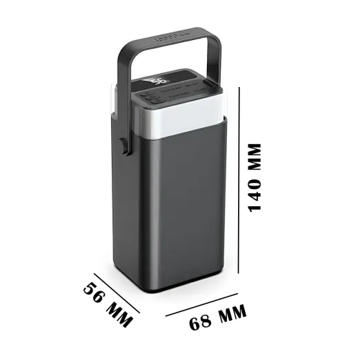 Power Bank LENYES PX492D 40000mAh, 22.5W, 4 порта USB-A и Type-C - фото 8