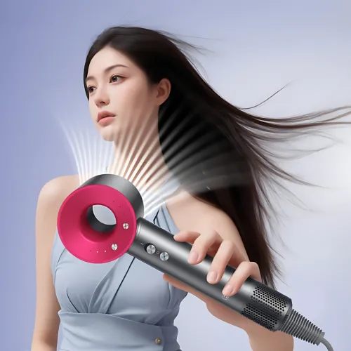 Фен XO CF28 Smart High Speed Hair Dryer 1600W: 3 скорости, 3 температуры, ионизация и холодный воздух - фото 9