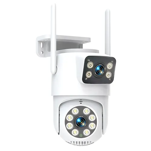 Камера XO CR06 Star 400W Pixel, двоекранная WiFi-камера с Full HD, ночным видением, звуком и ИК-подсветкой - фото 3
