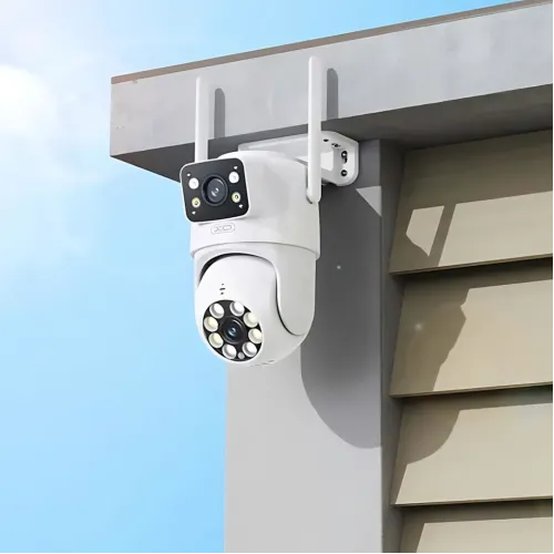 Камера XO CR06 Star 400W Pixel, двоекранная WiFi-камера с Full HD, ночным видением, звуком и ИК-подсветкой - фото 10