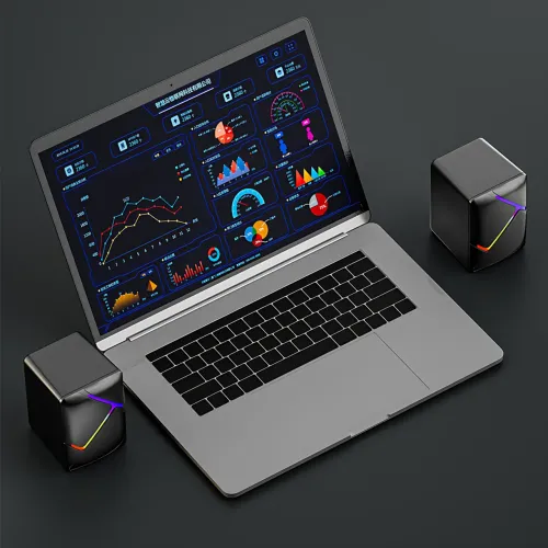 Компьютерные колонки JEDEL S526 2.0 USB с RGB подсветкой, 6 Вт - фото 7