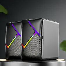Компьютерные колонки JEDEL S526 2.0 USB с RGB подсветкой, 6 Вт