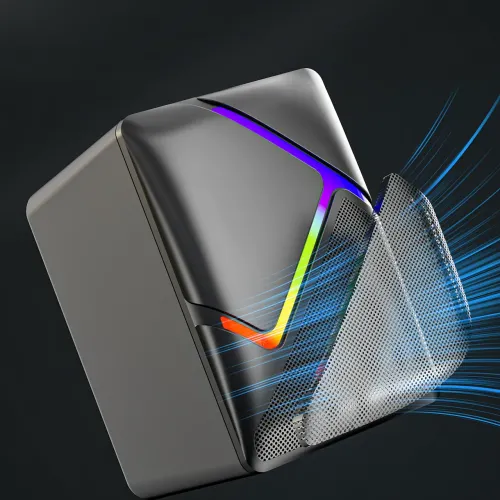 Компьютерные колонки JEDEL S526 2.0 USB с RGB подсветкой, 6 Вт - фото 3