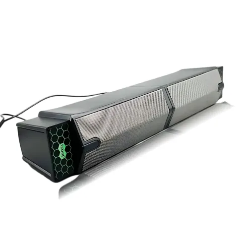 Саундбар JEDEL S562 – стерео 6 Вт, Колонки для PC 2.0 USB, RGB-подсветка, AUX - фото 6