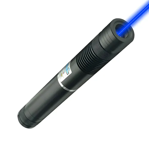 Супермощная лазерная указка YXB 008 – 12000mW Pro (450nm), синим лучом + 5 насадок, дальность до 50 км - фото 5