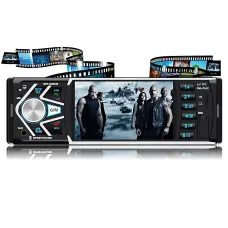 Автомагнитола MP5 4038 с экраном 4.1'' TFT HD, поддержкой видео и FM-тюнером