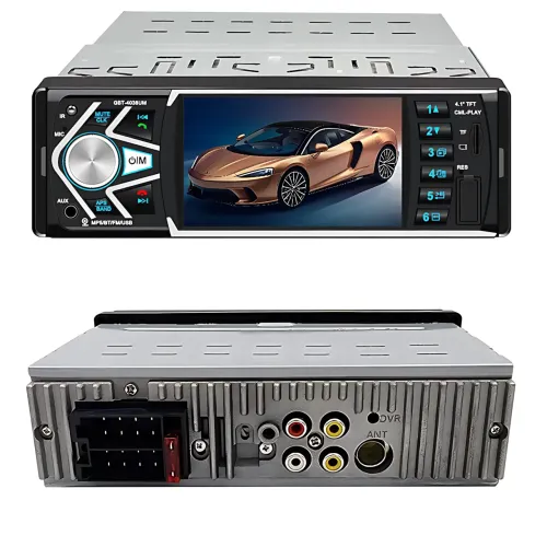 Автомагнитола MP5 4038 с экраном 4.1'' TFT HD, поддержкой видео и FM-тюнером - фото 5