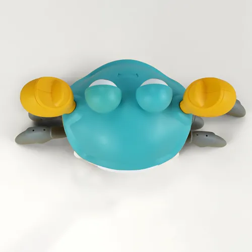 Интерактивный краб Induction Electric Crab BLUE с музыкой и сенсором препятствий - фото 6