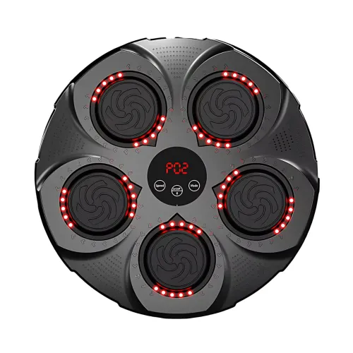 Настенный боксерский тренажер Intelligent Music Boxing Target, 9 режимов, музыка, RGB-подсветка, счетчик - фото 3