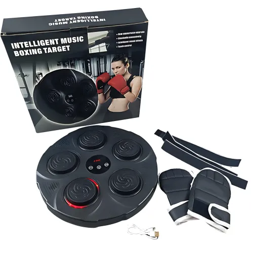 Настенный боксерский тренажер Intelligent Music Boxing Target, 9 режимов, музыка, RGB-подсветка, счетчик - фото 10