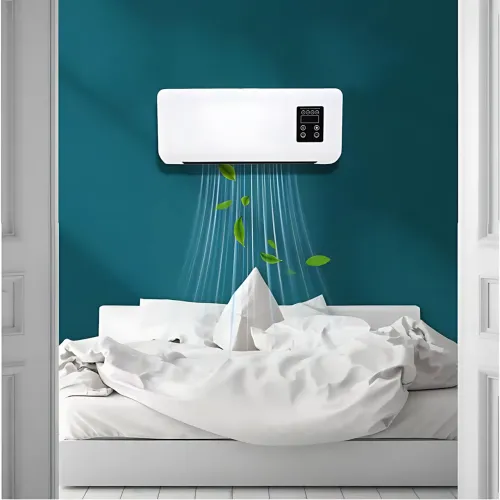 Настенный мобильный кондиционер Wall Air Cooler 800W – зима-лето, пульт ДУ, 3 режима - фото 9