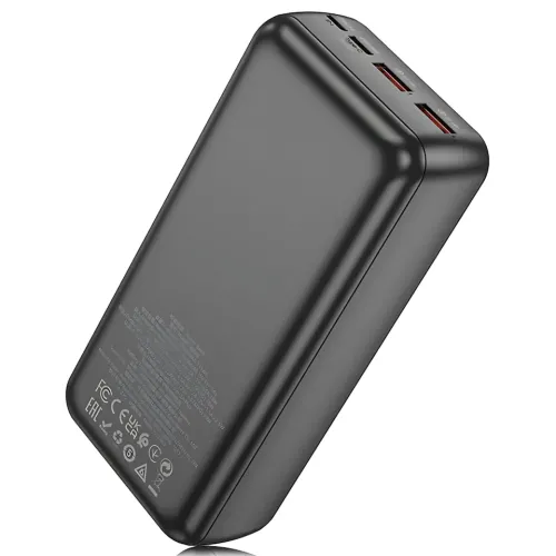 Внешний аккумулятор BOROFONE BJ38B 30000mAh – 22.5W QC + 20W PD, 3 выхода, LED-индикатор - фото 3