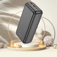 Внешний аккумулятор BOROFONE BJ38B 30000mAh – 22.5W QC + 20W PD, 3 выхода, LED-индикатор