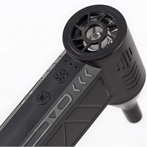 Аккумуляторный турбо-вентилятор Mini Jet Fan ZY7400-SE-PRO – 5000 мАч, 39,5 м/с, магнитная насадка, USB - фото 9