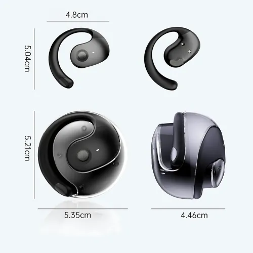 Беспроводные наушники MDR OWS T2 BT с ушным креплением, Bluetooth 5.3, активным шумоподавлением и Type-C - фото 9