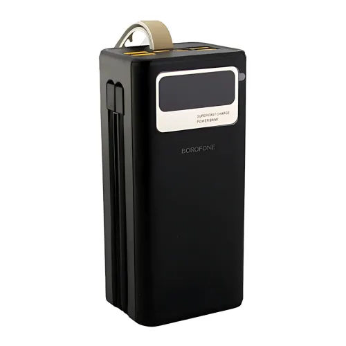 Мобильное зарядное устройство Power Bank Borofone DBT35A 40000mAh, 6 устройств, PD 20W, LED-дисплей, фонарь - фото 7