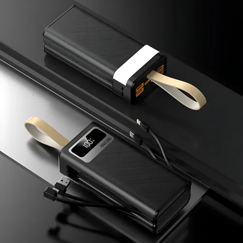 Мобильное зарядное устройство Power Bank Borofone DBT35A 40000mAh, 6 устройств, PD 20W, LED-дисплей, фонарь - фото 2