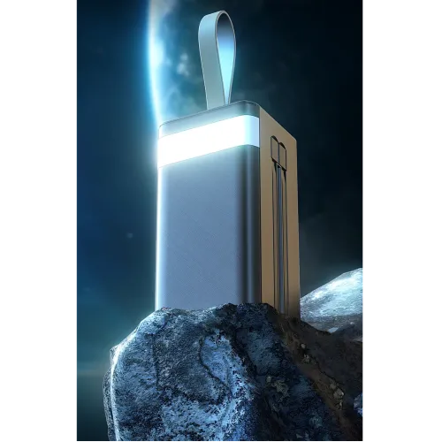 Мобильное зарядное устройство Power Bank Borofone DBT35A 40000mAh, 6 устройств, PD 20W, LED-дисплей, фонарь - фото 5