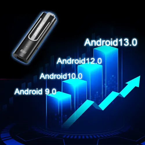 Смарт ТВ стик Transpeed M98 Y9, Amlogic S905Y4, 2/16ГБ, Android TV11, 4K HDR, BT пульт с голосовым управлением - фото 4