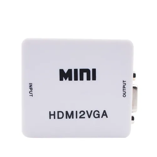 Конвертер HDMI to VGA с аудио 3.5 мм, 1080P, питание от HDMI - фото 2